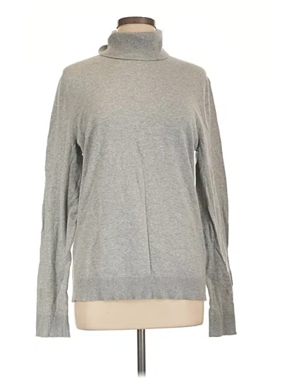 Pre-owned Alfani Turtleneck Sweater In Gray