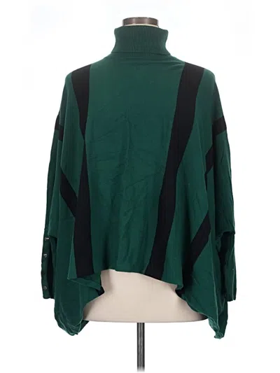 Pre-owned Alfani Turtleneck Sweater In Green