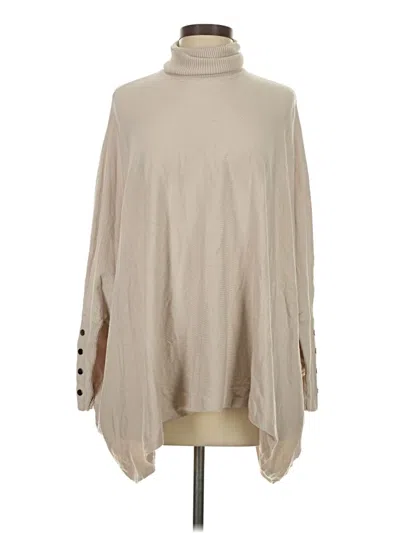 Pre-owned Alfani Turtleneck Sweater In Tan