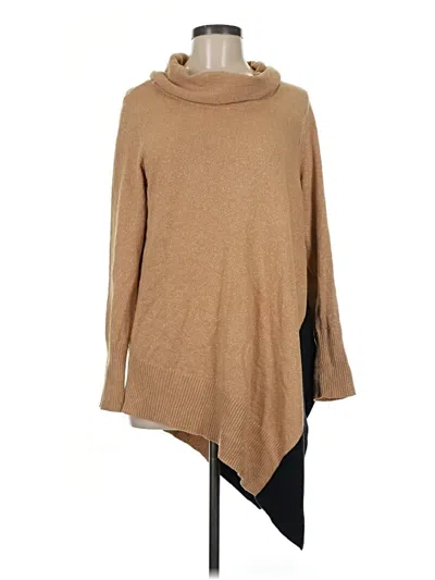 Pre-owned Alfani Turtleneck Sweater In Tan