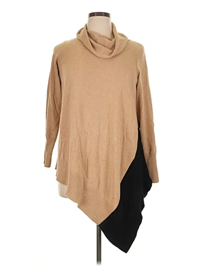 Pre-owned Alfani Turtleneck Sweater In Tan