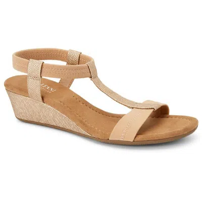 Alfani Voyage1 Womens Open Toe Elastic Wedge Sandals