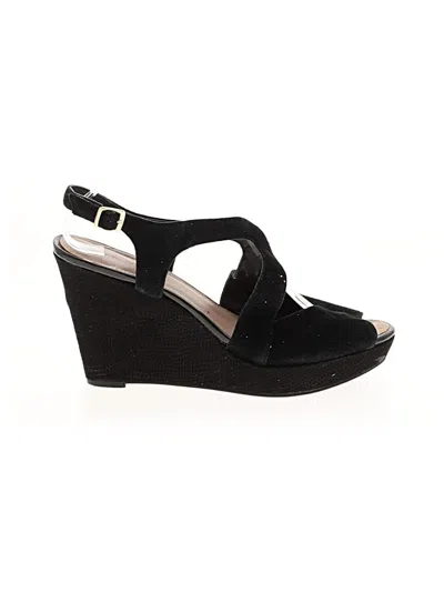 Pre-owned Alfani Wedges In Black