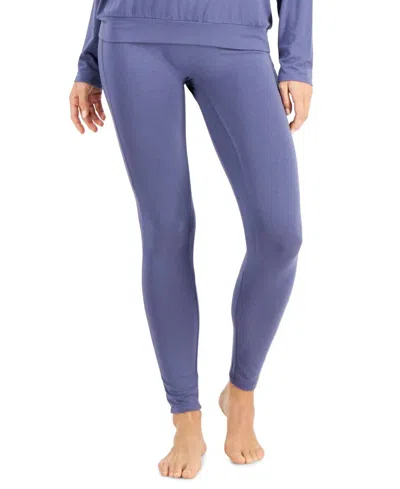 Alfani Women's Ultra Soft Modal Leggings In Night Shadow In Purple