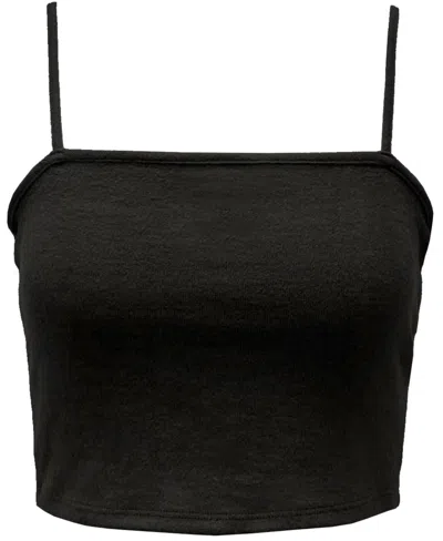 Alfani Women's Ultra-soft Pajama Tank Top In Black In Red
