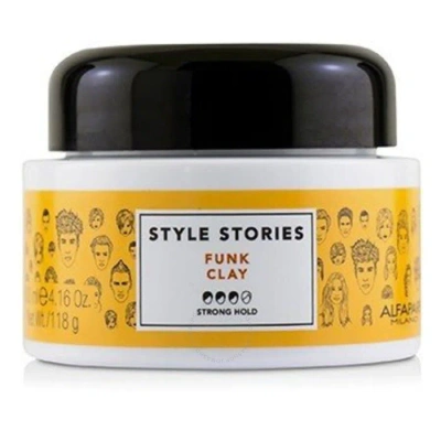 Alfaparf - Style Stories Funk Clay (strong Hold)  100ml/4.16oz In White