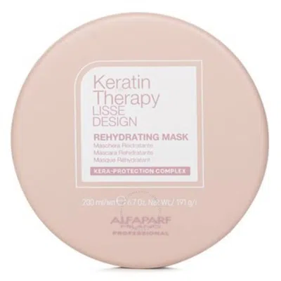 Alfaparf Keratin Therapy Lisse Design Rehydrating Mask 6.7 oz Hair Care 8022297141466 In White