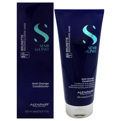 Alfaparf Milano Semi Di Lino Brunette Anti-orange Conditioner By  For Unisex - 6.7 oz Conditioner