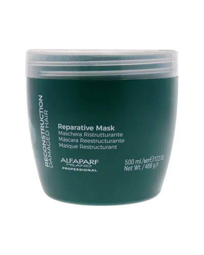 Alfaparf Milano Unisex 17.2oz Semi Di Lino Reconstruction Reparative Mask In White