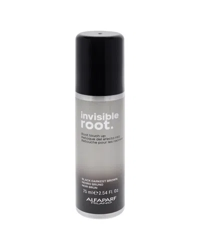 Alfaparf Milano Unisex 2.54oz Invisible Root Touch Up Spray - Black Darkest  Brow In Transparent
