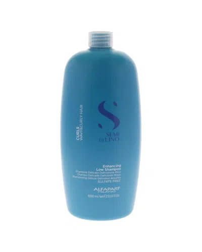 Alfaparf Milano Unisex 33.8oz Semi Di Lino Curls Enhancing Low Shampoo In White
