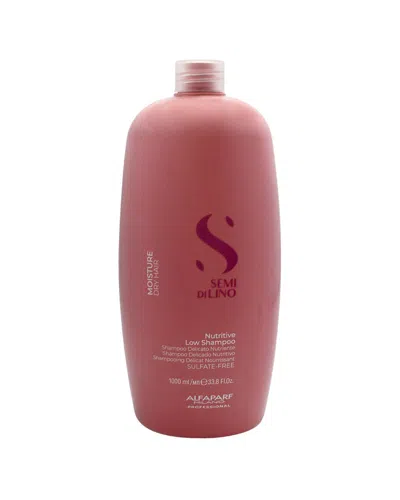 Alfaparf Milano Unisex 33.8oz Semi Di Lino Moisture Nutritive Low Shampoo In White