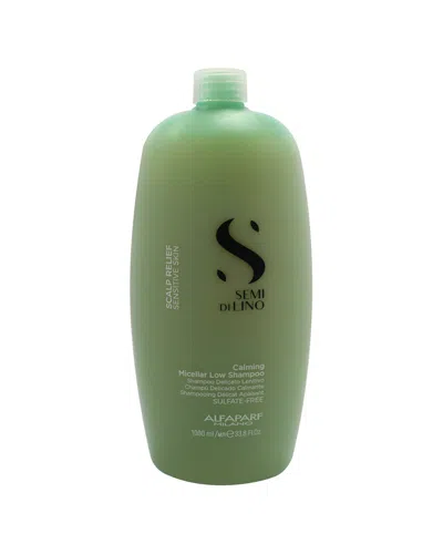 Alfaparf Milano Unisex 33.8oz Semi Di Lino Scalp Refiel Calming Micellar Low  Shampoo In White