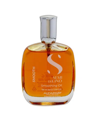 Alfaparf Milano Unisex 3.38oz Semi Di Lino Smooth Smoothing Oil In White