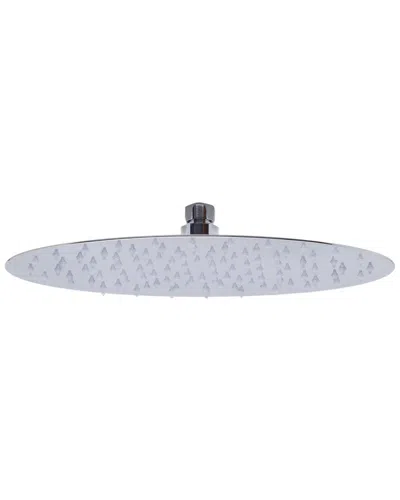 Alfi 12in Oval Ultra Thin Rain Shower Head In Gray