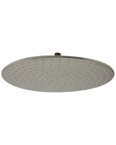 Alfi 16in Round Multicolor Led Rain Shower Head In Gray
