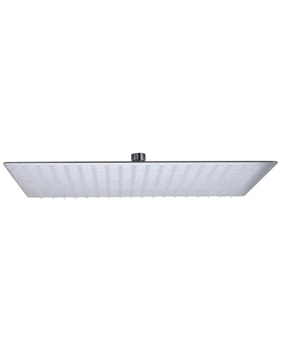 Alfi 16in Square Ultra Thin Rain Shower Head In Gray