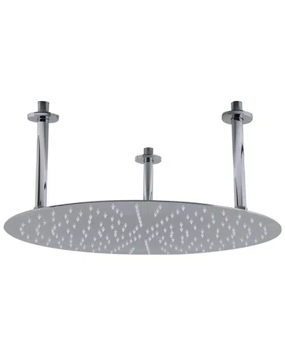 Alfi 20in Round Ultra Thin Rain Shower Head In Gray