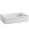 Alfi 20in X 14in White Matte Solid Surface Resin Sink In White