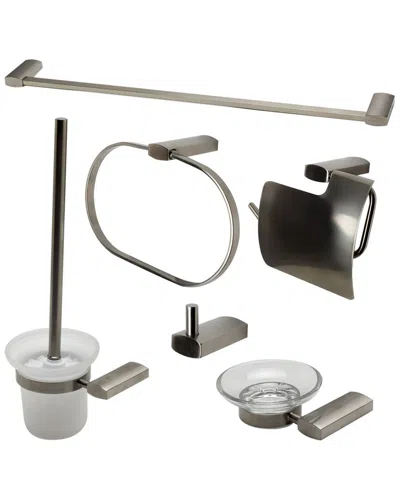 Alfi 6pc Matching Bathroom Accessory Set In Multi
