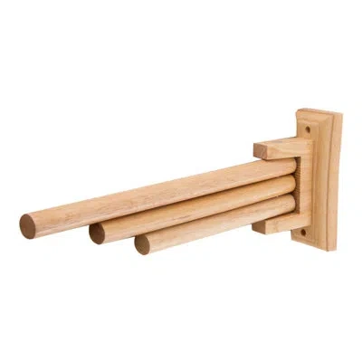 Alfi Brand 22.8 " Wall Towel Bar In Natural Wood