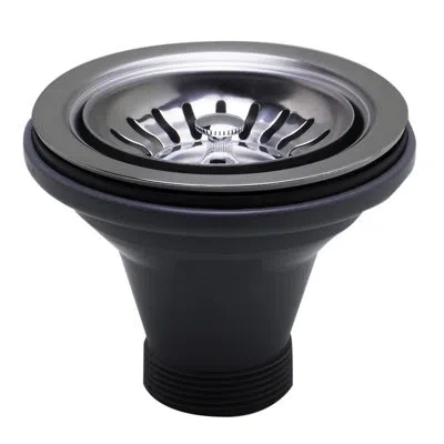 Alfi Brand 3.5" Grid Kitchen Sink Drain In Polished Stainless Steel