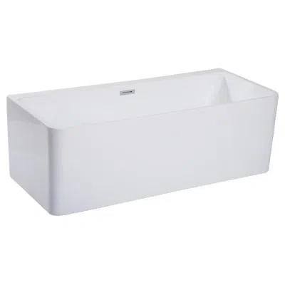 Alfi Brand 67" X 29" Freestanding Soaking Bathtub In White
