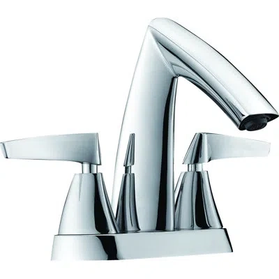 Alfi Brand Centerset Bathroom Faucet In Polished Chrome