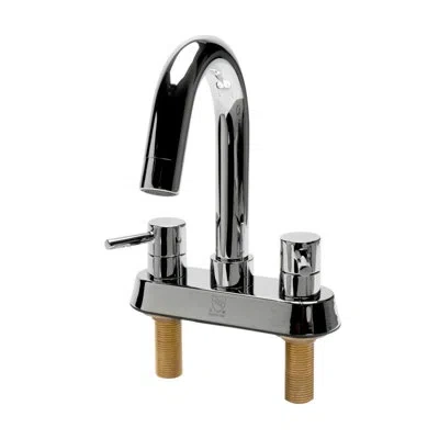 Alfi Brand Centerset Bathroom Faucet In Polished Chrome