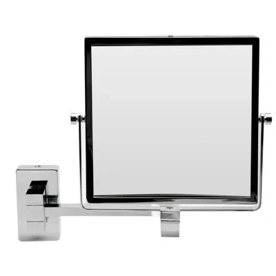 Alfi Brand Magnifying Makeup / Shaving Mirror In Polished Chrome