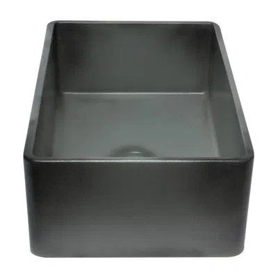 Alfi Brand Reversible 32" L X 20" W Farmhouse Kitchen Sink In 1