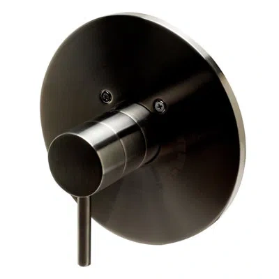 Alfi Brand Round Pressure Balanced Shower Faucet Trim Only In Brushed Nickel