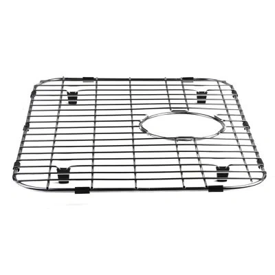 Alfi Brand Solid Stainless Steel Kitchen Sink Grid In Brushed Stainless Steel