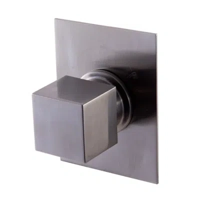 Alfi Brand Square 3 Way Shower Diverter In Brushed Nickel