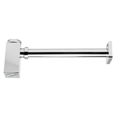 Alfi Brand Square Decorative Bottle P-trap In Polished Chrome
