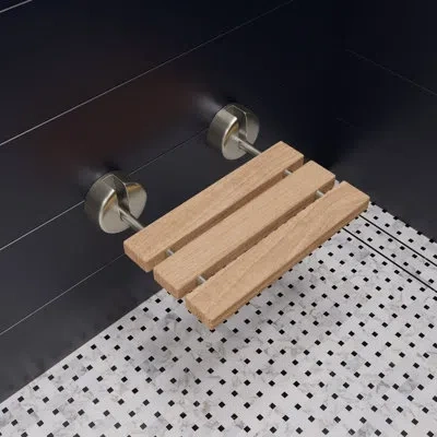 Alfi Brand Teak Wood Shower Seat