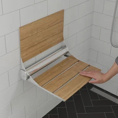 Alfi Brand Teak Wood Shower Seat