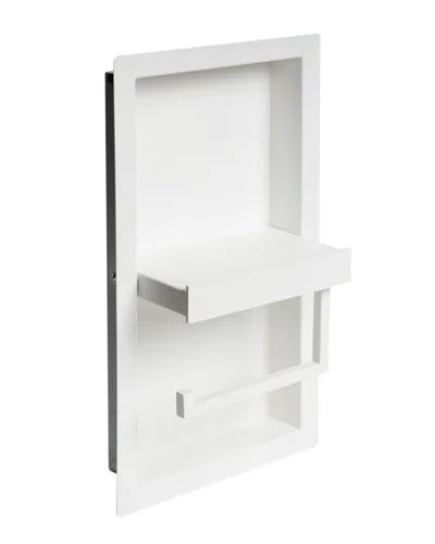 Alfi Recessed Toilet Paper Holder Niche In Multi