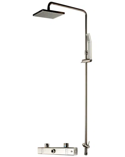 Alfi Square Thermostatic Exposed Shower Set