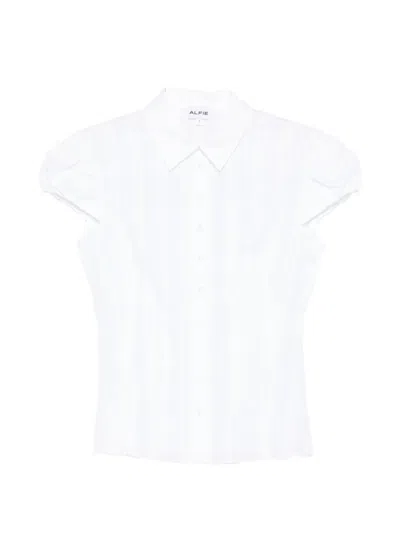 Alfie Abby Short-sleeve Shirt In White