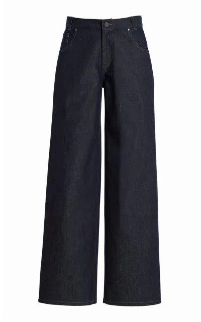 Alfie Alice Mid-rise Straight-leg Jeans In Blue
