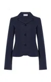 Alfie Alma Cotton Jacket In Blue