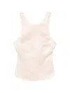Alfie Backless Blouse In Pink