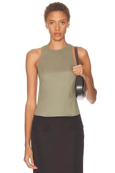 Alfie Backless Top In Brown