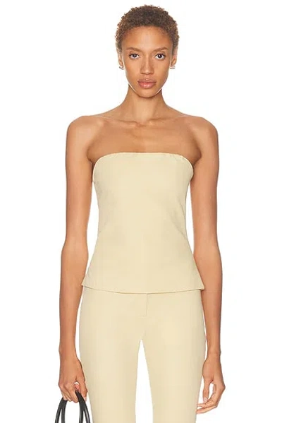 Alfie Bustier Top In Sand