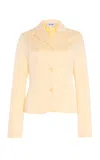 Alfie Exclusive Alma Cotton Jacket In Yellow
