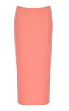 Alfie Exclusive Tube Rib-knit Midi Skirt In Pink