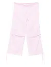 Alfie Grace Straight-leg Trousers In Pink