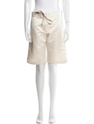 Pre-owned Alfie Knee-length Shorts In Neutrals