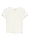 Alfie Le Crew-neck T-shirt In Neutrals